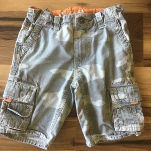 Eddie Bauer Boys Camouflage Cargo Shorts